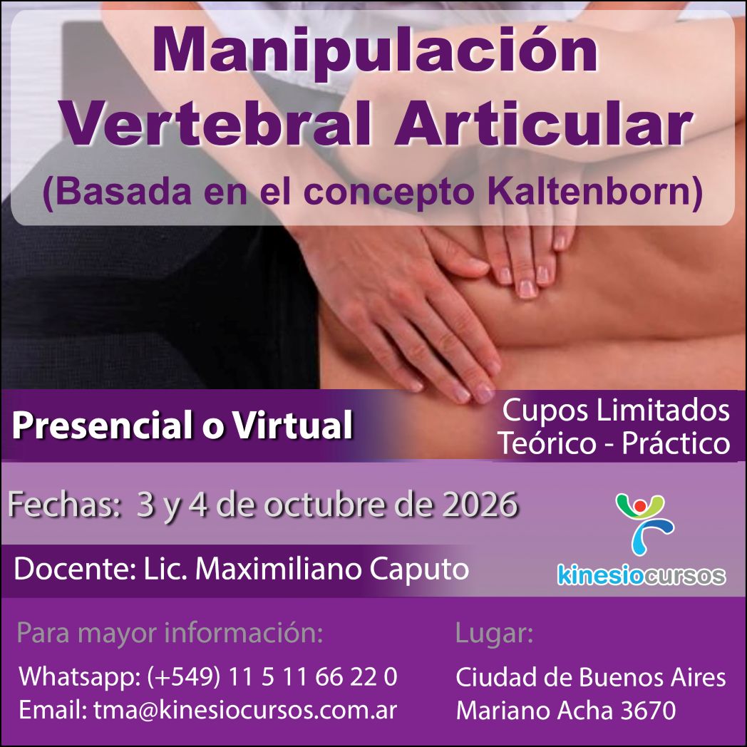 Manipulación Vertebral Articular (Concepto Kaltenborn)